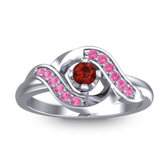 Petite Pave Udarka Ring