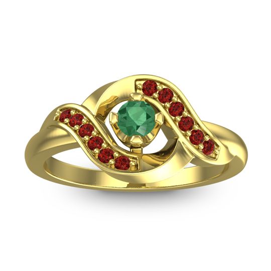 Petite Pave Udarka Ring