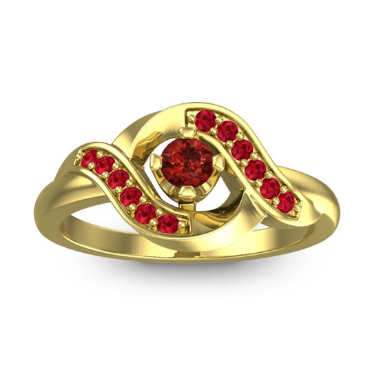 Petite Pave Udarka Ring