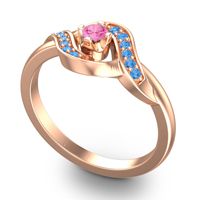 Petite Pave Udarka Ring
