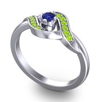 Petite Pave Udarka Ring