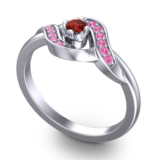 Petite Pave Udarka Ring