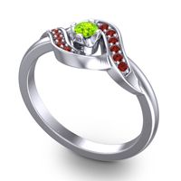 Petite Pave Udarka Ring
