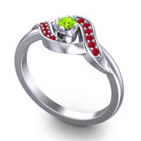 Petite Pave Udarka Ring