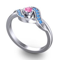 Petite Pave Udarka Ring