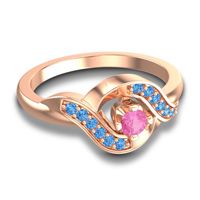 Petite Pave Udarka Ring
