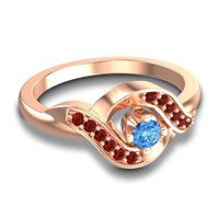 Petite Pave Udarka Ring