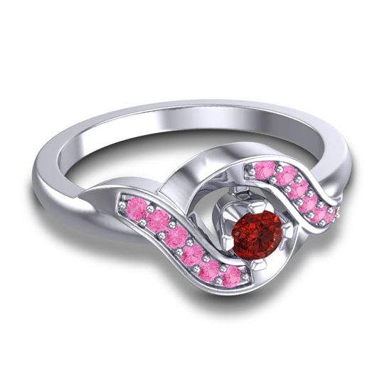 Petite Pave Udarka Ring