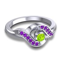 Petite Pave Udarka Ring