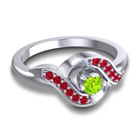 Petite Pave Udarka Ring