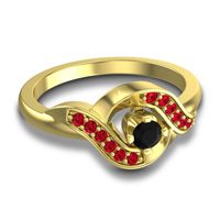 Petite Pave Udarka Ring