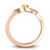 Petite Pave Udarka Ring