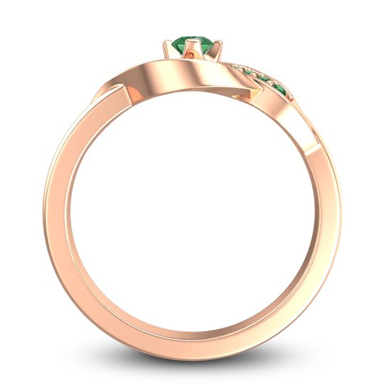 Petite Pave Udarka Ring