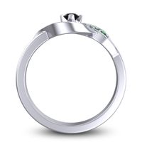 Petite Pave Udarka Ring