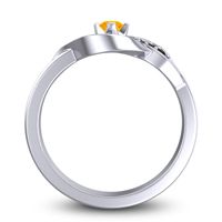 Petite Pave Udarka Ring