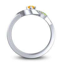 Petite Pave Udarka Ring