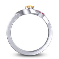 Petite Pave Udarka Ring