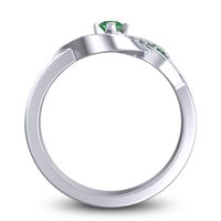 Petite Pave Udarka Ring