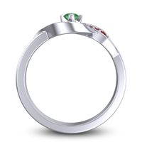 Petite Pave Udarka Ring