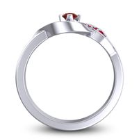 Petite Pave Udarka Ring