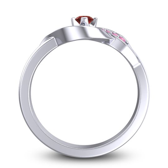 Petite Pave Udarka Ring
