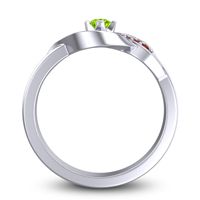 Petite Pave Udarka Ring