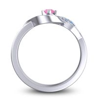 Petite Pave Udarka Ring