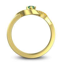 Petite Pave Udarka Ring