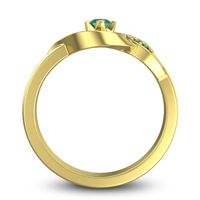 Petite Pave Udarka Ring