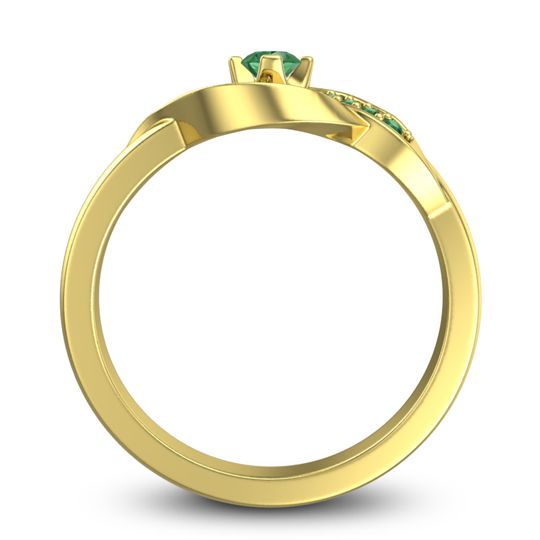 Petite Pave Udarka Ring