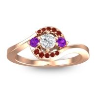 Petite Pave Amajur Ring