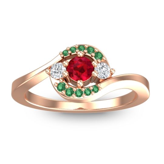 Petite Pave Amajur Ring