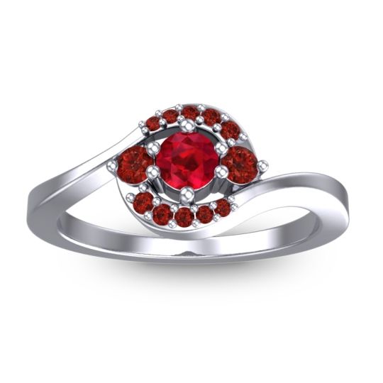 Petite Pave Amajur Ring