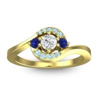 Petite Pave Amajur Ring