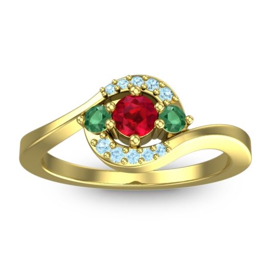 Petite Pave Amajur Ring