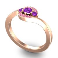 Petite Pave Amajur Ring