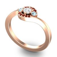 Petite Pave Amajur Ring