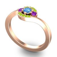 Petite Pave Amajur Ring