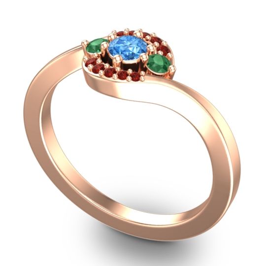 Petite Pave Amajur Ring