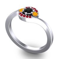 Petite Pave Amajur Ring