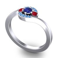 Petite Pave Amajur Ring