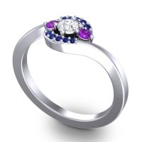 Petite Pave Amajur Ring