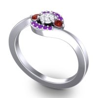 Petite Pave Amajur Ring