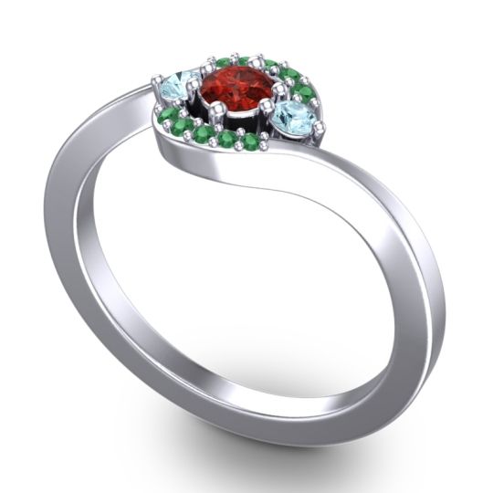 Petite Pave Amajur Ring