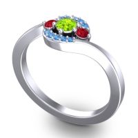 Petite Pave Amajur Ring