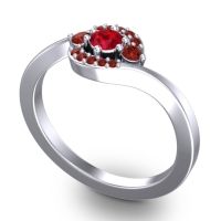 Petite Pave Amajur Ring