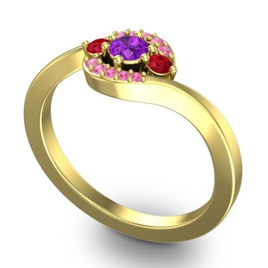 Petite Pave Amajur Ring