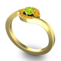 Petite Pave Amajur Ring