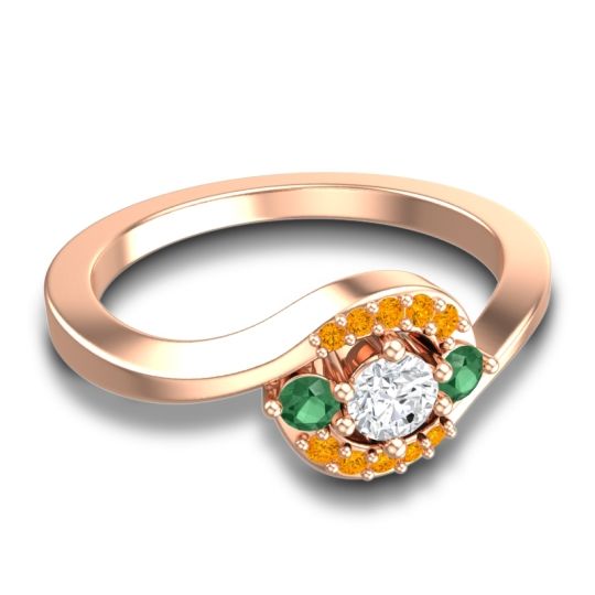 Petite Pave Amajur Ring