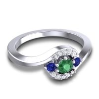Petite Pave Amajur Ring